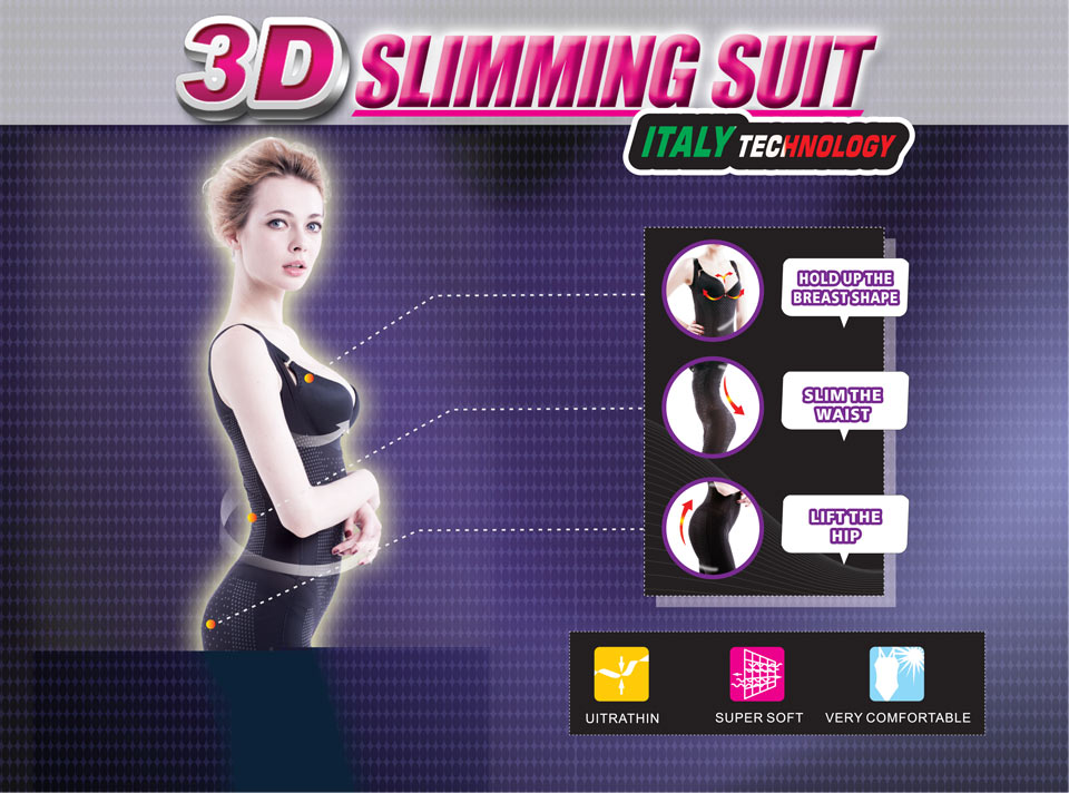 Ezislim 3D Slimming Suit